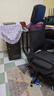 锦汐 电脑椅家用办公椅子靠背人体工学椅学习转椅老板座椅游戏电竞椅 【后躺+乳胶+4级气杆】黑框黑网 实拍图