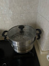 爱仕达（ASD）蒸锅双层不锈钢蒸锅 家用炖蒸煮一体汤锅 28CM大容量蒸笼QVL1528 实拍图