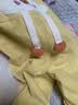 嘟嘟家【100%棉】宝宝背带裤秋季男童裤子女童休闲裤秋款宝宝秋装 黄色 100 实拍图