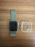 适用applewatch硅胶保护壳S11边框壳iwatchS10/se代半包软壳硬壳41mm/45mm苹果手表表带防摔 半包软壳-透明 iwatchS10/11【42mm表盘】 实拍图