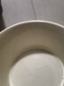 奶油风碗碟套装新款家用高颜值陶瓷餐具碗盘筷子轻奢耐高温 4.5英寸美式碗奶油色2只装 2件套 实拍图
