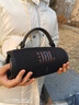 JBL CHARGE6 音乐冲击波六代 便携蓝牙音箱+低音炮 户外防水音响 AI音效增强 男士礼物 深空黑 实拍图