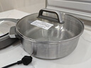 美的（Midea）0涂层电火锅不锈钢火锅专用锅分体可拆全钢速沸电火锅电热锅多功能锅6.5L电煮锅多用途锅HGS30G1 实拍图