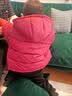 哈罗小黄鸭HAL.DUCK儿童羽绒棉服男童女童冬季加厚0-16岁小学生保暖棉袄外套3岁2岁1 红色 120 实拍图