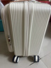 VCC行李箱18寸小型登机箱前开盖箱出差箱男轻便旅行箱密码拉杆箱女 白色 18英寸 【顺丰速发】 实拍图