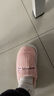 品爱质舒棉拖鞋男秋冬季包跟居家室内家用厚底保暖防滑毛毛棉鞋女凉拖鞋 【D2-2款】棉鞋粉色(女款) 38-39 【偏小1-2码】 实拍图