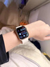 Apple/苹果 Watch S11 智能手表GPS+蜂窝款42毫米银色铝金属表壳雾紫色运动型表带S/M MF9G4CH/B 实拍图