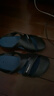 迪卡侬游泳男士运动包脚拖鞋男洞洞鞋黑色蓝底42~43码2934063 实拍图