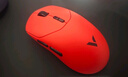 雷柏（Rapoo）VT2二代双8K版 中大手无线/有线双模游戏鼠标 轻量化设计原相3398引擎 原生8K+8K回报率 熔岩红 实拍图