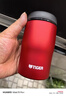 虎牌（TIGER）不锈钢保温保冷杯原装进口水杯MJA-B024-RMT深红色240ML 实拍图