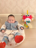 COOKSS抽抽乐婴儿玩具0-1岁抬头训练婴儿车婴儿床挂件螃蟹拉拉乐 实拍图