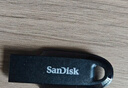 闪迪（SanDisk）128GB USB3.2 U盘 CZ550黑色 读速100MB/s 安全加密 数据恢复 学习办公电脑车载 高速大容量优盘 实拍图