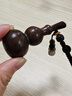 繁夏黑檀木小葫芦汽车钥匙扣创意高档平安符男女个性钥匙挂件挂饰链坠 实拍图