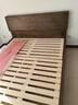 全友家居 枕山实木床1.5x2米多功能卧室高箱储物收纳家用双人床原木风 实拍图
