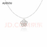 AJIDOU阿吉豆项链女时尚潮流极简北欧风花卉吊坠锁骨链新年礼物送女友 实拍图