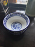 传旗大容量汤碗水煮碗陶瓷碗家用大号面碗沙拉碗青花瓷7英寸碗2只装 实拍图