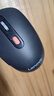 联想（Lenovo） 无线蓝牙双模鼠标 便携办公鼠标 人体工程学设计 适用台式机一体机笔记本平板 Howard黑色 实拍图