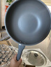 炊大皇炒锅不粘锅32cm少油烟平底炒菜锅煎锅电磁炉明火通用锅WG15068 实拍图