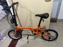 大行（DAHON）折叠自行车16英寸YUKI超轻迷你便携男女式通勤单车KT610 橙色  实拍图