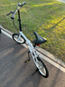 大行（DAHON）KT610折叠自行车16英寸单速男女学生上班上学城市通勤单车 白色 实拍图