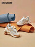 斯凯奇（Skechers）奶茶熊女鞋秋季厚底老爹鞋软底百搭熊猫鞋休闲运动鞋149238 实拍图