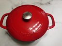 双立人（ZWILLING）珐琅锅铸铁锅汤锅圆形炖锅煲汤锅炖肉锅燃气电磁炉通用 红色24cm 实拍图