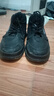 昌祥回力男鞋秋季皮面2025鞋子男运动休闲鞋男工装鞋劳保耐磨登山马丁靴男 黑色 42 实拍图