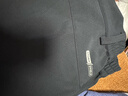 伯希和（Pelliot）【风盾】冲锋软壳裤男冬季保暖抓绒裤防风高弹长裤女115107016黑L 实拍图
