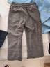 班尼路（Baleno）休闲裤男装秋季重磅运动美式宽松简约肌理感垂感直筒学生阔腿裤子 实拍图