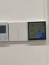 Aqara绿米联创智能开关妙控屏S1E 触屏 已接入米家/苹果HomeKit 皎月白 实拍图