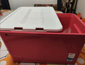 禧天龙（Citylong）塑料衣物收纳箱玩具整理箱49L 玫红色 1个装 不带轮 实拍图