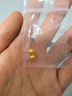 金小貅黄金转运珠足金999小金珠重版加厚散珠光面金珠黄金古法珠手串DIY 0.77g,5mm古珠重版2颗 实拍图