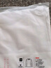京东京造长袖t恤男5A抑菌新疆棉圆领衣服男装打底衫 白色 L 实拍图