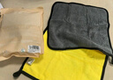毕亚兹洗车毛巾麂皮绒30*60cm单条装加厚擦车专用吸水抹布 实拍图