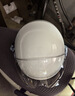 京东京造 TK02电动车头盔短镜款 夏季四季通用3C认证新国标A类315推荐电瓶车头盔蓝白M码 实拍图