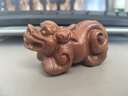 老挝黄花梨木雕手把件招财貔貅手工实木雕刻红木核桃摆件工艺礼品 招财貔貅 约7公分 实拍图