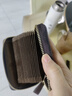 歌若拉卡包女2025新款大容量多卡位防消磁高端装卡的收纳银行小卡夹零钱 20卡位-咖啡色-防盗刷款 实拍图