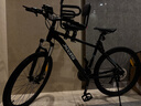 喜德盛（xds）山地自行车黑客350/旭日310 X6铝合金车架21速变速机械碟刹 黑客350黑银17寸（26款） 实拍图