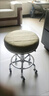 美容院凳子滑轮旋转升降圆凳化妆梳妆凳美发美甲理发椅吧凳大工椅 深灰色29cm座面可升降38cm-48cm 实拍图