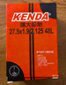 建大轮胎 建大27.5寸加长法嘴山地车内胎27.5*1.95/2.125自行车内带丁基内胎耐用抗压黑色 实拍图