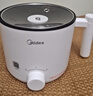 美的（Midea）电煮锅 电热锅 小电锅 宿舍小锅 学生寝室一体泡面小火锅多功能锅 电煮锅小型1-2人 XZE1612 1.7L  实拍图