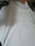 京东京造【10A抗菌】t恤男短袖t恤秋季男女同款白小T打底衫 白色 M 实拍图