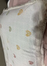 红豆云感木棉邹邹纱双层纱全棉花边公主风床上四件套可机洗不易变形 邹邹双层纱-心动 四件套1.8 床单款 (被套200*230cm) 实拍图