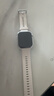 华为HUAWEI WATCH FIT 4 悦动白氟橡胶表带 华为运动智能手表超轻薄大屏潮流运动蓝牙通话睡眠监测fit4 实拍图