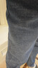 真维斯（Jeanswest）牛仔裤男2025冬季加绒加厚休闲直筒宽松男士牛仔长裤蓝色加绒38 实拍图