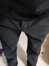 龙牙二代龙牙隐烈保暖软壳裤修身长裤冬季加绒加厚防寒户外休闲直筒裤 极夜黑（修身版） 31 180/82A 130-155斤 实拍图