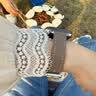 MSSM适用苹果手表表带applewatch手表小蛮腰真皮女表带iwatch S11/ultra3/S10/9/8/SE3 褐色38/40/41mm 实拍图
