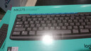 罗技（Logitech）MK275 键鼠套装 无线键鼠套装 办公键鼠套装 全尺寸 商务键鼠套装 带无线2.4G接收器 黑蓝色 实拍图