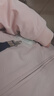优衣库女装防风拉链连帽外套/内里摇粒绒户外防水472150 11 粉红色 M /160/84A 实拍图