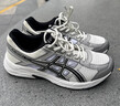 亚瑟士ASICS网面跑鞋百搭男鞋缓震运动鞋透气跑步鞋 GEL-CONTEND 4 白色/银色 41.5 实拍图